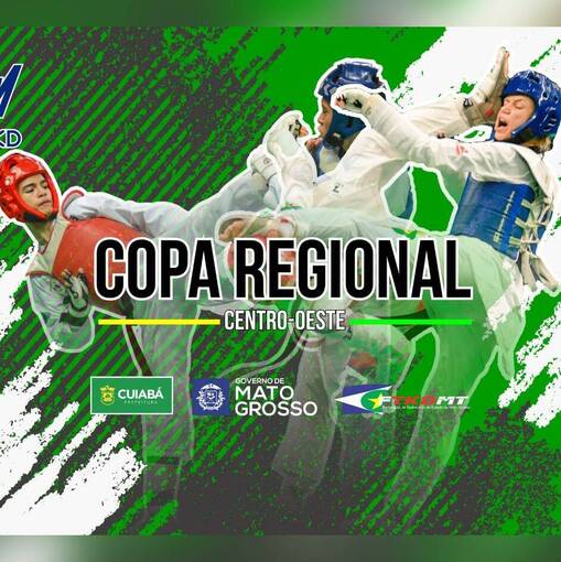 Capa do evento COPA REGIONAL CENTRO-OESTE 2025 - TAEKWONDO CBTKD - BRASLIA, GOIAS, MATO GROSSO E MATO GROSSO DO SUL