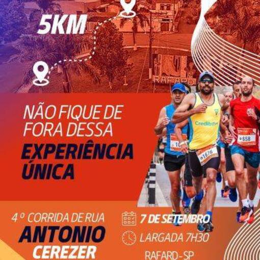 Event cover 4 Corrida  Antnio Cerezer - Rafard/SP