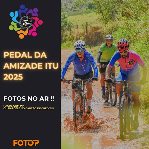 Capa do evento Pedal da Amizade ITU 2025