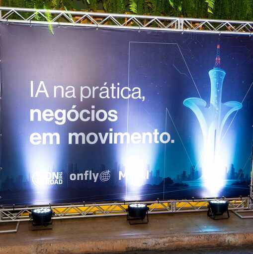 Copertura dell'evento MOAI IA na pr�tica, neg�cios em movimento