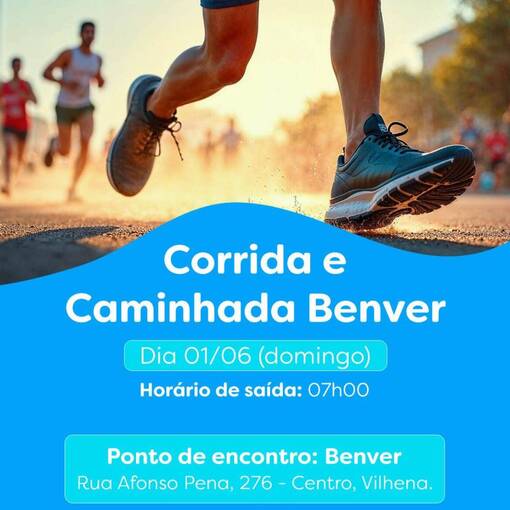 Portada del evento CORRIDA E CAMINHADA BENVER 