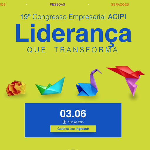 Copertura dell'evento 19� CONGRESSO EMPRESARIAL ACIPI