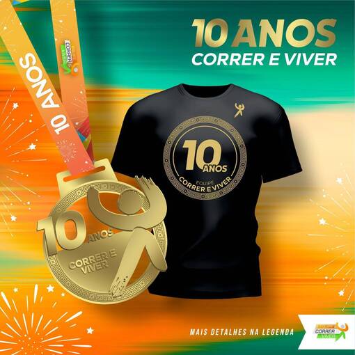 Event cover 10 Anos - Correr e Viver