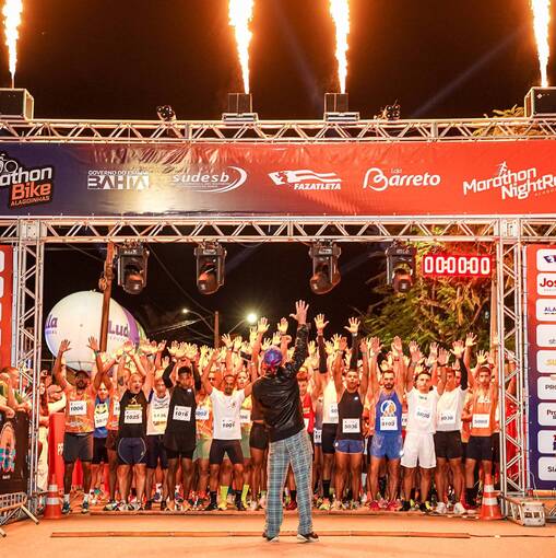 Capa do evento 10 Marathon Night RUN Alagoinhas