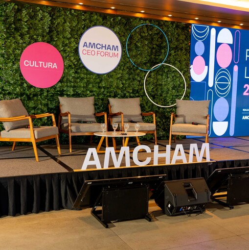 Copertura dell'evento CEO FORUM AMCHAM BSB 2025