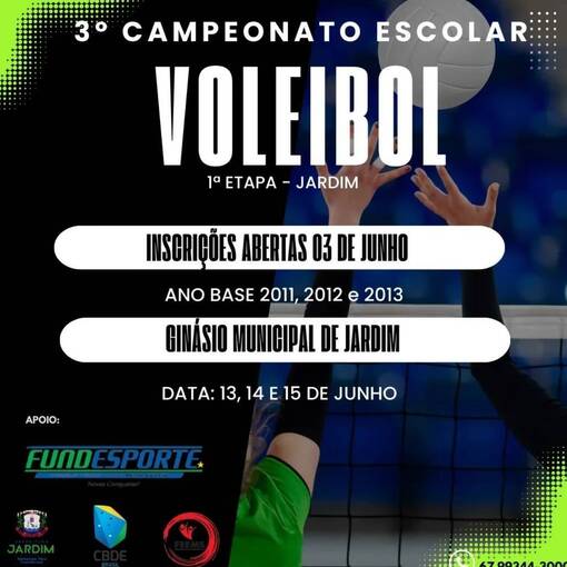 Event cover Campeonato Escolar de Voleibol FEEMS - Jardim MS
