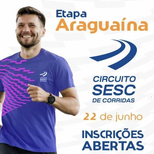 Event cover Circuito SESC de Corridas - Araguana-TO