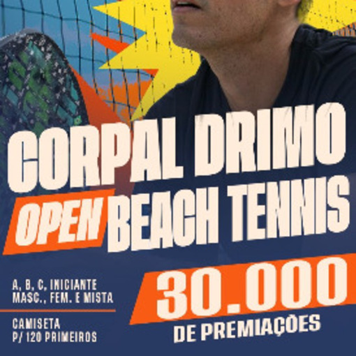 Capa do evento OPEN DRIMO CORPAL 2025 - DOURADOS