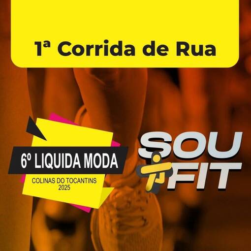 Event cover 1 Corrida Lquida Modas (Sou +FIT