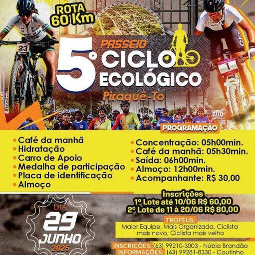 Event cover 5 Passeio Ciclo Ecolgico