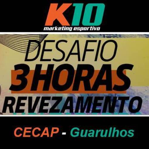 Event cover Desafio 3horas de Revezamento