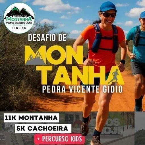 Event cover DESAFIO DE MONTANHA - PEDRA VICENTE GIDIO