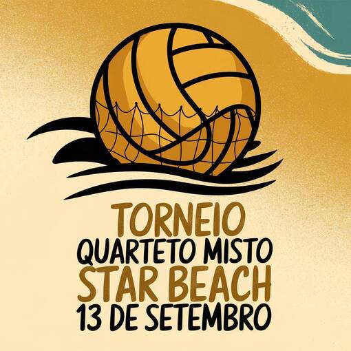 Event cover TORNEIO STAR BEACH- QUARTETO MISTO -ANINHA TRINDADE - TATIANE ALMEIDA ESTACAO BEACH 