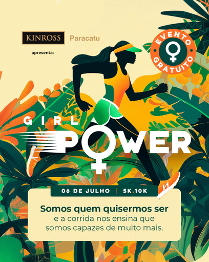 Event cover Girl Power Run - Paracatu