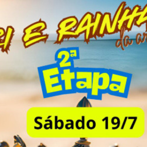 Capa do evento 2  etapa Rei e Rainha da Arena - Zero a Zero