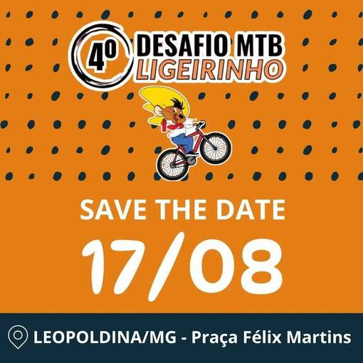 Event cover 4 DESAFIO MTB LIGEIRINHO - 2025