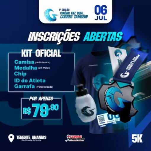 Event cover 1 EDIO CUIDAR FAZ BEM, CORRER TAMBM!