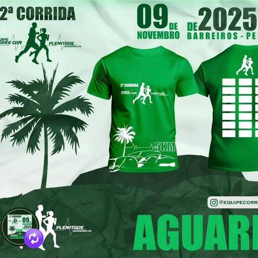 Capa do evento 2 CORRIDA CORRER COM PLENITUDE