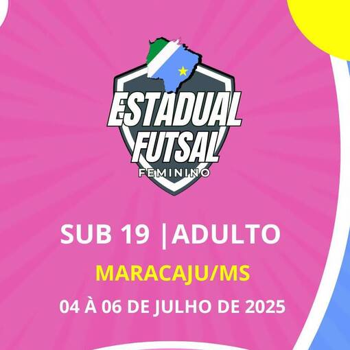 Event cover CAMPEONATO ESTADUAL SUB 19 FEMENINO 2025 