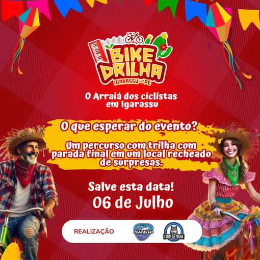 Event cover Bike Trilha Arrai dos Ciclistas em Igarassu