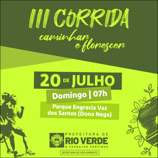 Event cover III Corrida Caminhar e Florescer