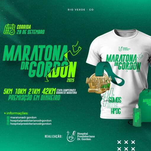 Event cover MARATONA DR. GORDON 2025