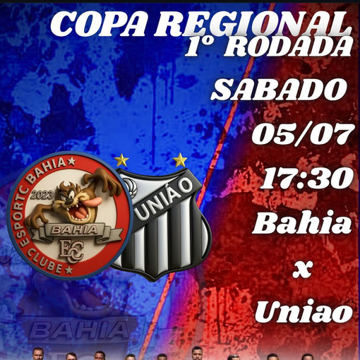 Event cover COPA REGIONAL - Bahia EC x Unio 