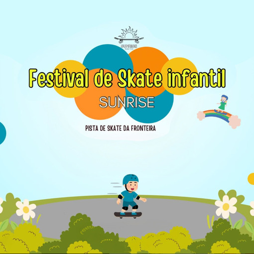 Event cover 1° Festival Sunrise de Skate Infantil 