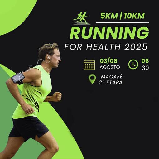 Event cover RUNNING FOR HEALTH 2025