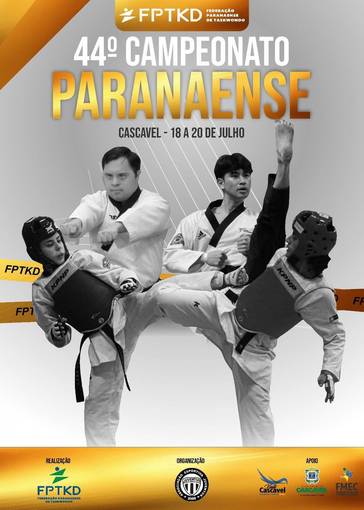 Event cover Campeonato Paranaense de Taekwondo 2025 - 20/07/25