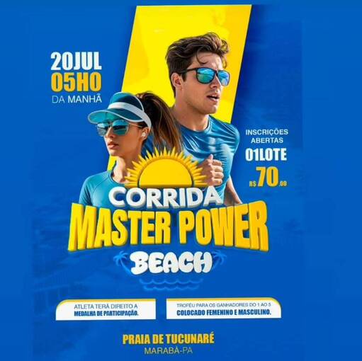 Event cover Corrida Master Power Beach