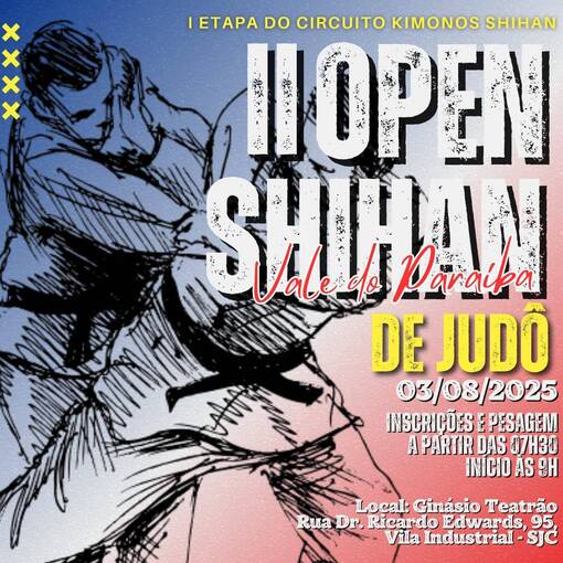Event cover II OPEN SHIHAN VALE DO PARABA DE JUD