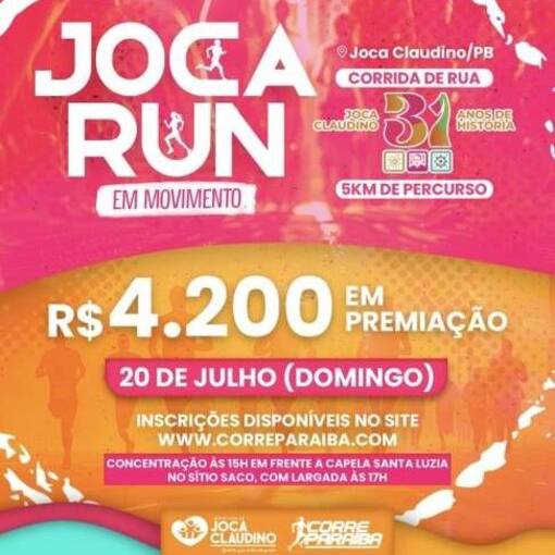 Event cover JOCA RUN - Todas as suas fotos por R$49,90
