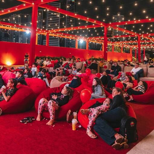 Event cover Cinema no Garden - Minecraft