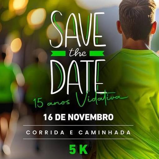 Capa do evento Corrida Vidativa