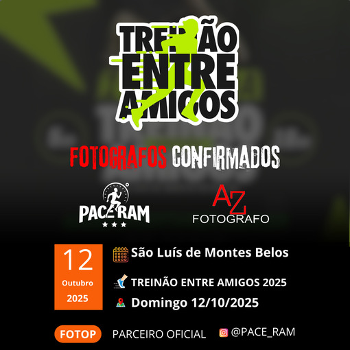Event cover TREINO ENTRE AMIGOS 2025