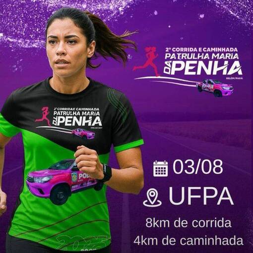 Event cover CORRIDA PATRULHA MARIA DA PENHA 2025