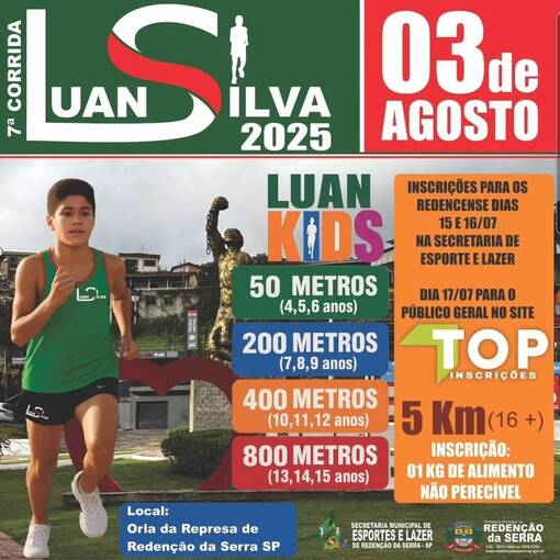 Portada del evento 7 CORRIDA LUAN SILVA 2025