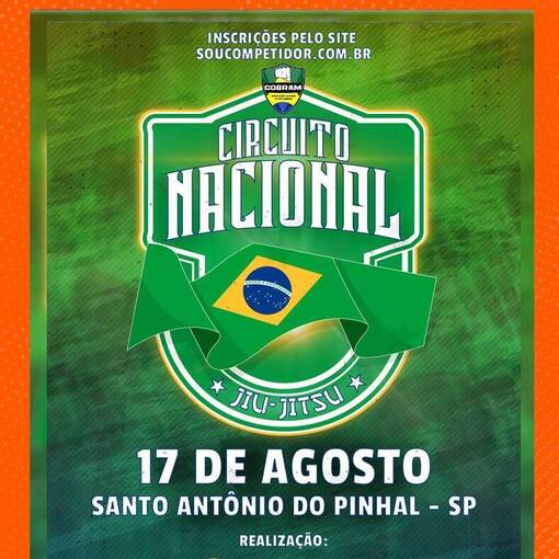 Event cover CIRCUITO NACIONAL DE JIU JITSU