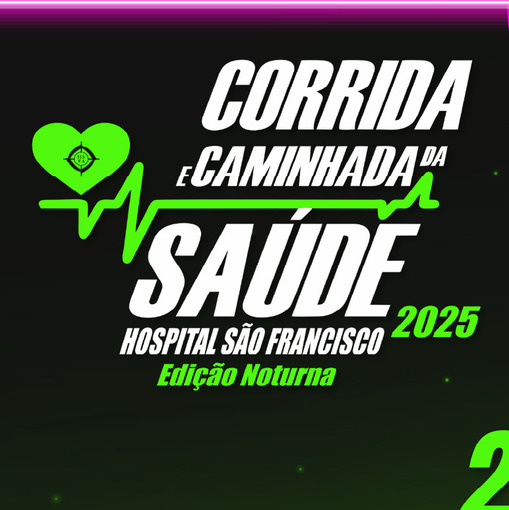 Portada del evento Corrida e Caminhada da Sade Hospital So Francisco