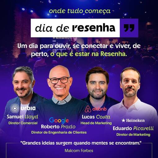 Event cover DIA DE RESENHA