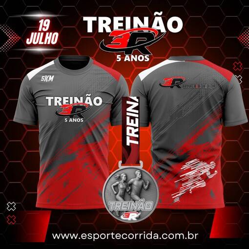 Event cover Treino 3R - 5 Anos