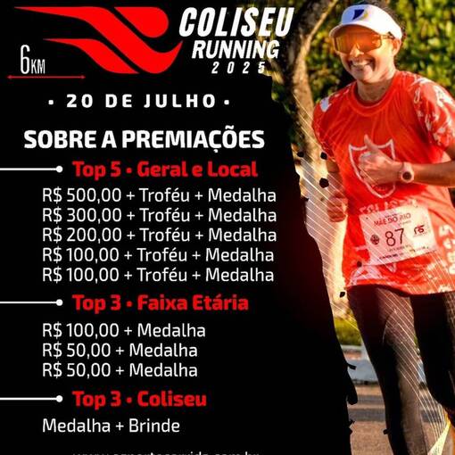 Portada del evento Coliseu Running