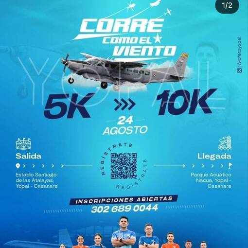 Event cover Corre como el viento YOPAL CASANARE