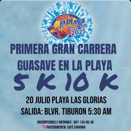 Event cover 1RA GRAN CARRERA GUASAVE. (LAS GLORIAS)
