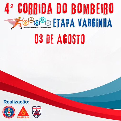 Event cover 4 Corrida dos Bombeiros de Varginha 