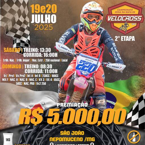 Event cover II Etapa da Copa Zona da Mata de Velocross