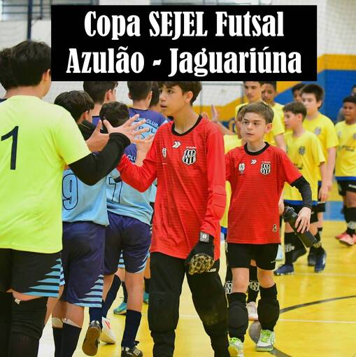 Copertura dell'evento Copa SEJEL de Futsal Infantil/Feminino