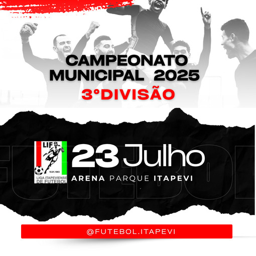 Event cover Campeonato Municipal 3 Diviso Itapevi 2025 I Meninos de Ouro X Vasco Amador