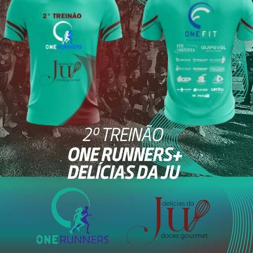 Event cover 2 TREINO ONErunners + Delcias da Ju